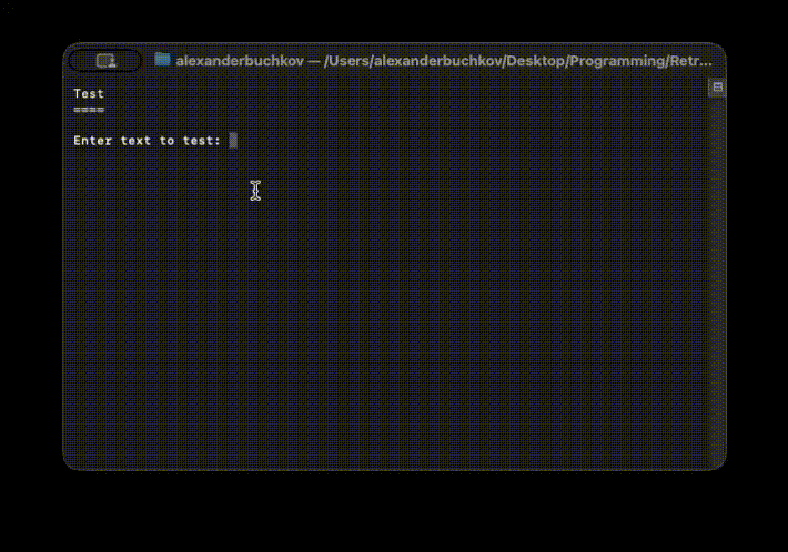 Retr0GUI Example